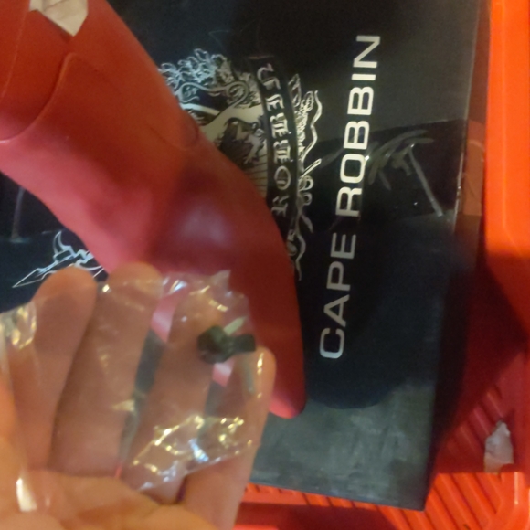 NWOT Cape Robbin red (it says wine) size 8.5 high heels boots - Picture 9 of 10